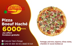 Pizza Bœuf Haché