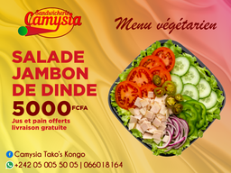 [Menu Végétarien] Salade Jambon de Dinde